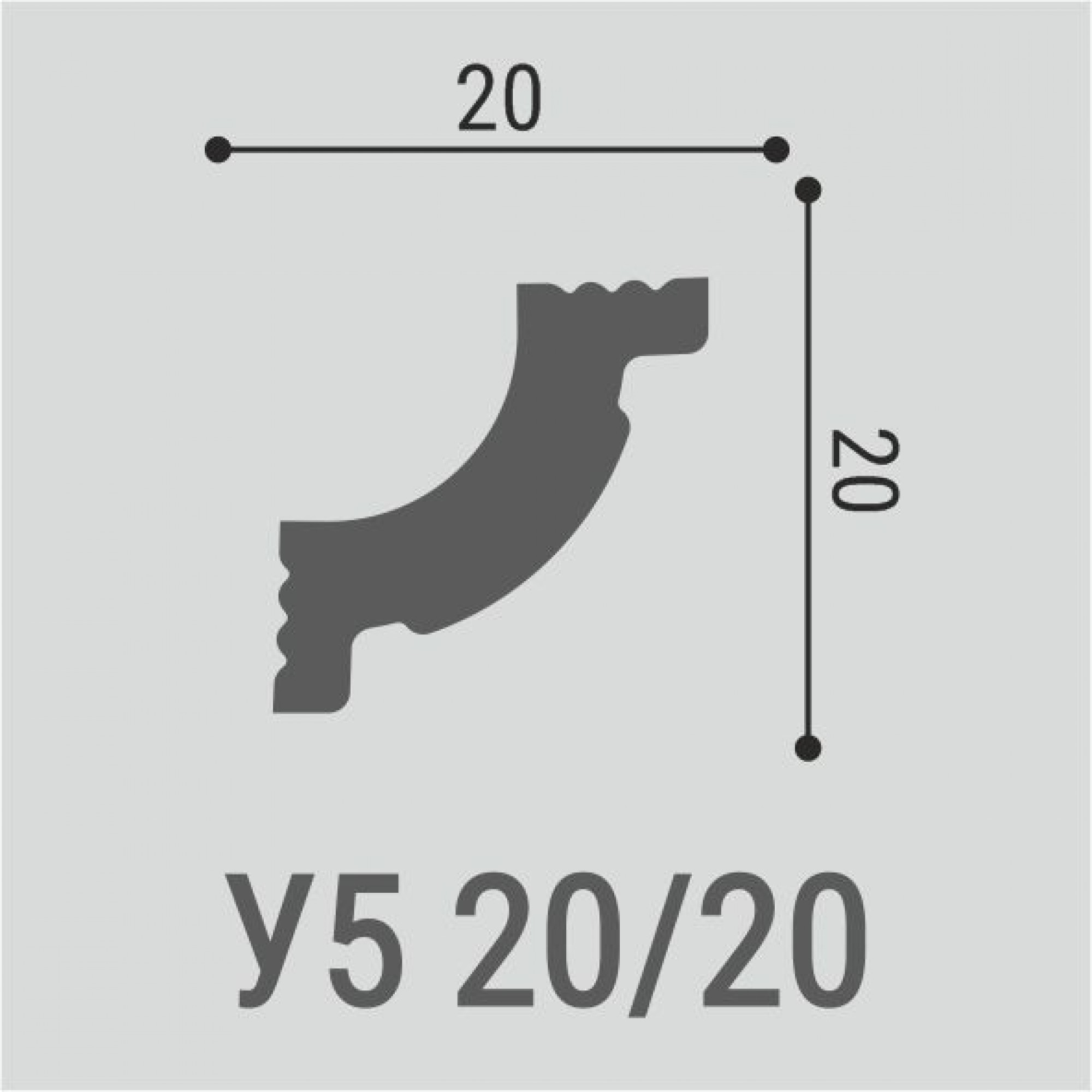 Угол XPS У5 20-20 Дюрополимер
