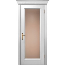 Дверь Арт 1 ПО Белый бронза
