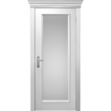 Дверь Арт 1 ПО Белый сатин