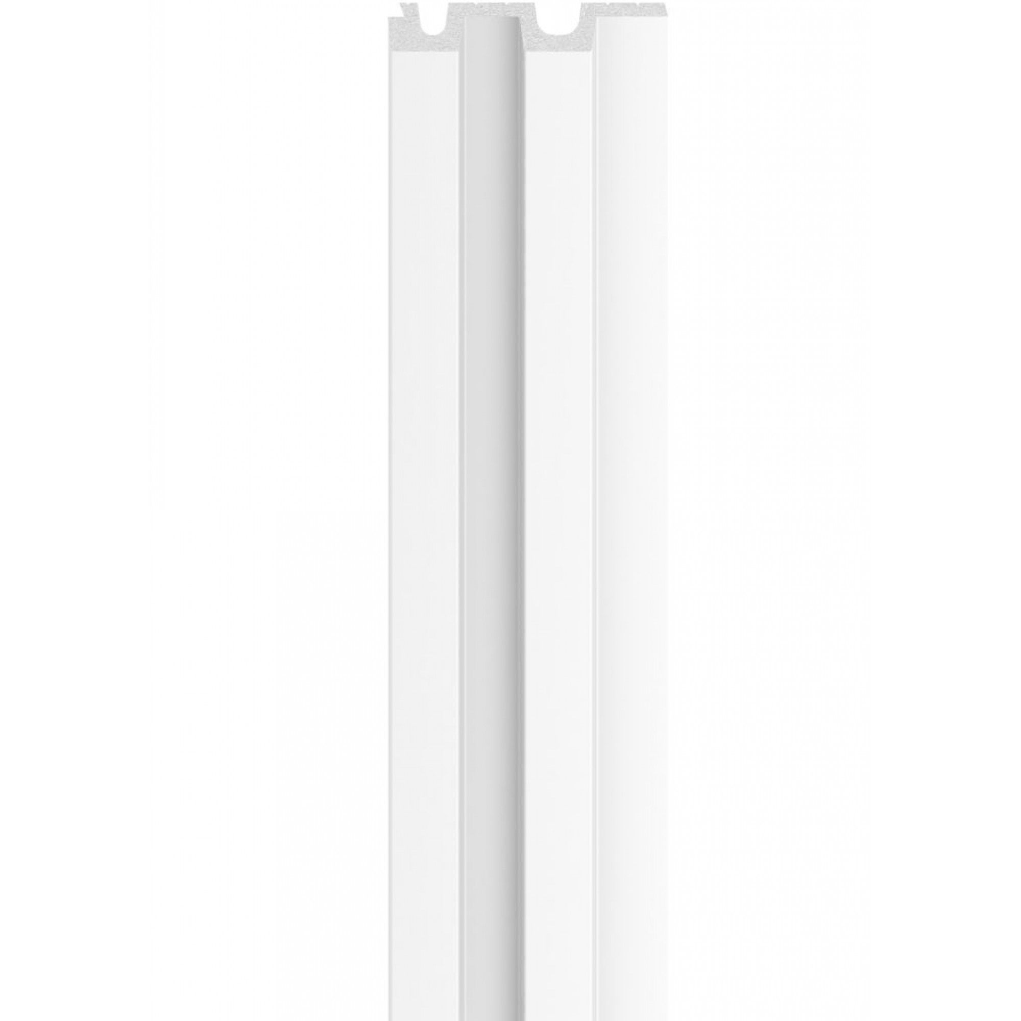 Стеновая панель LINERIO L-LINE WHITE 2650х122х21мм