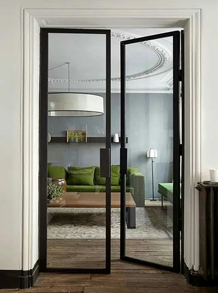 Двери межкомнатные рама. Межкомнатная стеклянная дверь Style p spmg10-02-27. Распашные стеклянные двери. Двухстворчатая стеклянная дверь. Стеклянные двустворчатые двери.